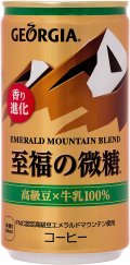 エメラルドマウンテンブレンド 至福の微糖　缶　185g×30本